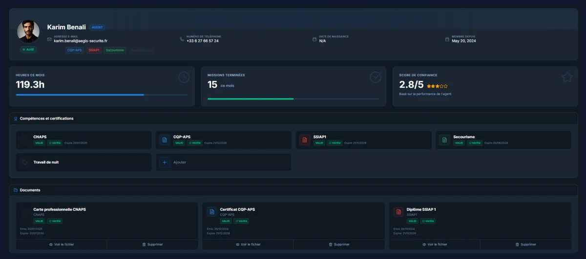 AGENZ — RH & Conformité